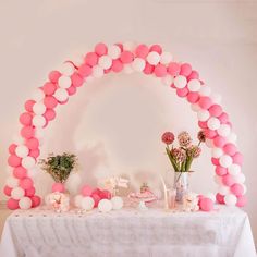 12ft Adjustable DIY Table Top Balloon Arch Stand Kit, Holds Up 100-120 Balloons#whtbkgd Balloon Arch Stand, Balloon Holders, Diy Table Top, Balloon Stands, Diy Birthday Decorations, Balloon Columns, Kids Party Decorations, Colourful Balloons, Arch Kit