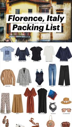 Outfit Ideas Italy, Italy Packing, Italy Packing List, Italy Travel Outfit, Florence Tuscany, Quoi Porter, Italy Outfits