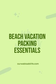 An upbeat pin featuring beach vacation packing essentials. Discover a great packing list for your next island getaway, covering all the must-haves for a perfect trip. This pin optimally helps prepare for fun in the sun.