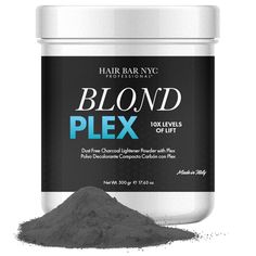 PRICES MAY VARY. Charcoal Lightner Powder With Plex ,For Dark Hair,Brown Hair,Red Hair,Blond Hair,Curly Hair (Lift to 10X Levels) Dust Free Cool -Toned & Bright Finish,Prepares Hair For Ash& Grey Tones,Anti Yellow High Level Lift Without Damage ,Innovative Formula With Argininie Amino Acids & Keratin Restore Nutritive Ingredients During Bleaching Process Super Intense Rapid Lightening Bleaching Powder,Pure and even result without risk of brass or warm tones. 10X LEVELS OF LIFT Blond Plex - Charc Bleach Hair, Bleach And Tone, Hair Bleach, Bleaching Powder, Best Charcoal, Wella Color Charm, Beautiful Blonde Hair, Nyc Bars, Light Blonde Hair