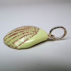 "A three-dimensional sterling silver Scallop Shell charm. Available in all silver or hand-enameled over silver. Elegant and beautifully detailed. Marked S.W.P. (Steven Wesley Patterson) Sterling. 1\" high with bail 4.6 grams See more @ https://www.etsy.com/shop/brocosi" Silver Enamel Jewelry Souvenir, Scallop Shell, Sterling Silver Charms, Scallop Shells, Handbag Charms, Bird Jewelry, Gifts For Cooks, Shell Necklace, Shell Pendant