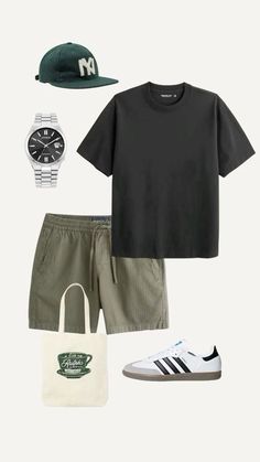 How To Style Adidas Samba Men, Samba Outfit Men Shorts, Simple Outfits Men Street Fashion, Boyfriend Outfit Men Simple, Abercrombie Mens Outfits, Men’s Abercrombie Outfits, Men Adidas Samba Outfit, Men’s Adidas Samba Outfit, Basic Men Outfit Simple