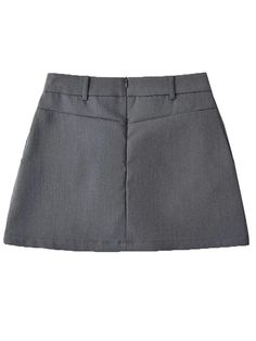 Petite Pleasure Skirt High Waist Relaxed Skort With Lining, High Waist Relaxed Lined Skort, High Waist Lined Skort, Relaxed Fit, Business Casual Skirt, Zippers Fashion, Office Skirt, Slim Suit, Buy List, Basic Shorts