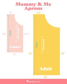 the front and back side of a sewing pattern for a baby's vest, with measurements