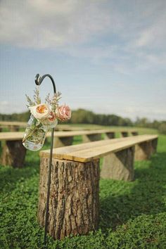 an image of a wedding ceremony setting on pinteres with the text'ceremony seating on pinterest '