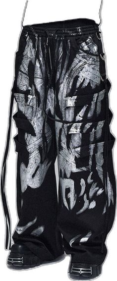 Edgy Streetwear Bottoms With Graffiti Print, Artistic Streetwear Bottoms For Spring, Artistic Graphic Print Bottoms For Streetwear, Urban Aesthetic, Graffiti Styles, The Hundreds, Intricate Design, Multi Layering, Workout Pants