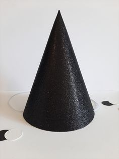 "Make a statement with these glittered party hats. They are perfect for any special occasion. *Made of non-shed glittered cardstock paper in your choice of color. If you prefer a mix of colors instead of one color, select Mix and leave me a note with the colors you want. *Hats measure:   4\"D x 6\"H  Contents:  6 Hats" Candy Corn Costume, Hat Aesthetic, Sparkly Party, Hat Party, Glitter Party, Party Girl, Party Needs, Birthday Hat, Glitter Cardstock