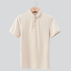 Men's Summer Solid Short Sleeve Polo Shirt
Size Chat： Plain Collared Cotton Top, Beige Cotton Tops With Casual Collar, Beige Cotton Top With Casual Collar, Casual Beige Short Sleeve Polo Shirt, Fitted Beige Short Sleeve Polo Shirt, Khaki Cotton Short Sleeve Polo Shirt, Plain Collared Cotton Shirt, Plain Cotton Collared Shirt, Beige Cotton Top With Spread Collar