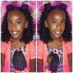 Kids Hairstyle, Crochet Hairstyles, Kid Braid Styles, Kids Crochet, Girls Braids, Natural Styles, Braids For Kids, African Braids Hairstyles, Kids Hair