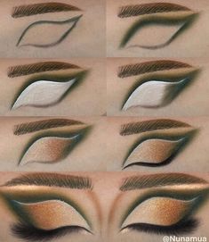 Cool Eyeshadow Looks Easy, Maquillage Yeux Cut Crease, Makeup Charts, Vibrant Makeup, Drag Make-up, نباتات منزلية, Eye Makeup Styles, Dramatic Eye Makeup, Eye Makeup Techniques