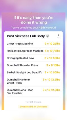 the screenshote app shows how you can use it to track your workouts