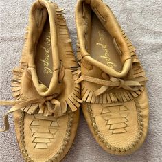 Tan Free People Moccasin. Never Worn. Theodore Nott, Free People Shoes, Character Design Inspiration, Moccasins, Free People, Design Inspiration, Character Design, Size 6, Women Shoes