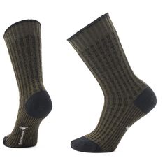 Our Everyday Cozy Waffle Press Crew Socks are basically like a pair of pajamas for your feet. Super soft, super cozy, with a premium sweater feel for all day comfort you won't want to take off. | Smartwool Everyday Cozy Waffle Press Crew Socks in Military Olive | Size: Large Navy Military, Neck Gaiters, Wool Socks, Sock Shop, Fleece Sweater, Outdoor Woman, Mitten Gloves, Crew Socks, Merino Wool