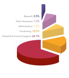 the pie chart shows that there are many different types of people in this area, including children