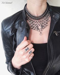 Handmade Chain Jewelry, Chainmail Choker, Chainmail Patterns, Jump Ring Jewelry, Chainmail Necklace, Chainmaille Jewelry, Goth Choker, Chainmail Jewelry, Choker Collar Necklace