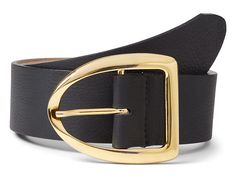 B-low the Belt Amanda Belt - Women's Belts : Black/Gold : Featuring a simple and classic design, the B-low the Belt Amanda Belt offers a comfortable and adjustable fit. Leather construction. Solid-colored design with subtle textured detail. Goldtone buckle closure. Spot clean. Dust bag included. Made in the USA. Measurements: Width: 1 1 1 in First Hole Length: 27 1 4 in Last Hole Length: 31 1 4 in Weight: 7 oz Product measurements were taken using size SM (29 Waist). Please note that measurement Chunky Belts Women, Wardrobe Revamp, Staple Wardrobe, B Low The Belt, Women's Belts, Conveyor Belt, Woman Fashion, Leather Belts, Leather Jackets