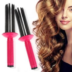 49249313030304 Fluffy Curls, Heatless Hair Curlers, Heatless Hairstyles, Comb Hair, Hair Curler, Normal Hair, Volume Hair, Hair Curlers, Natural Curls