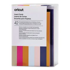 cricut colored cards, pack of 24