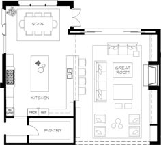 the floor plan for a small apartment