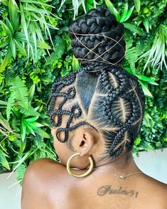 Unique Hairstyles For Black Women, Natural Braid Styles, Natural Braids, Girls Natural Hairstyles, Cool Braid Hairstyles, Crochet Braids Hairstyles, Natural Hair Beauty, Hair Ponytail Styles