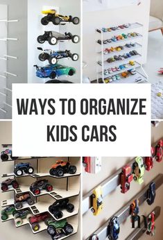 there are many different ways to organize kids cars