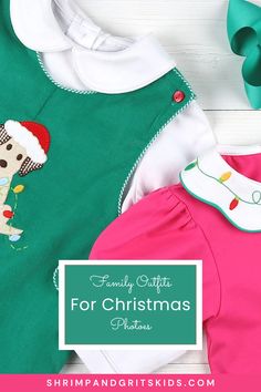 Make holiday moments magical in matching family wear. Traditional styles everyone will love, from babies on up. Shop our family Christmas collection now! Christmas Matching Outfits, Sibling Outfits