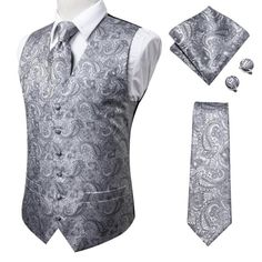 FEATURES Includes: Waistcoat, Necktie, Pocket Square and Cufflinks Material: 100% Handmade Silk Occasion: Wedding, Party, Business, Daily Look Gives your wardrobe an upscale look Free Worldwide Shipping Business Vest, Wedding Vest, Men's Vests, Mens Waistcoat, Men's Waistcoat, Slim Vest, Waistcoat Men, Silk Vest, Mens Suit Vest