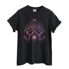 🦋 Let your style take flight with our "gradient boho butterflies" graphic tee! Featuring a mesmerizing gradient design and whimsical butterflies, this shirt is perfect for free spirits and nature lovers alike. Oversized Shirt For Women, Whimsical Butterflies, Butterfly Graphic, Gradient Design, Graphic Tees Vintage, Pink Boho, Shirt For Women, Nature Lovers, Oversized Shirt