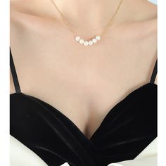 Style: Female Material: Titanium Steel, Freshwater Pearl Pearl Type: Cultured Pearl Color: White Pearl Shape: Irregular Necklace Length: 40+5cm Irregular Necklace, Baroque Pearl Pendant, Golden Necklace, Pearl Types, Pearl Pendant Necklace, Pearl Color, Baroque Pearls, Pearl Ring, White Pearl