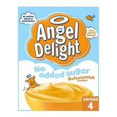 angel delight no added sugar butter