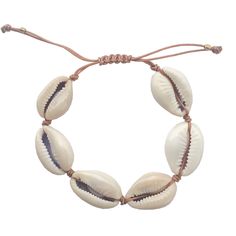 Beautiful shell bracelet, you can choose the color of the thread at the options Natural cowries, normally i make with 6, if you have big hand just tell me, you can regulate the diameter with a macrame knot You can combinate with other bracelets at the same wrist All our products come inside a silk bag or small gift box, ready for gift. Any question you have just send me a message. We ship our products within 1 or 2 days of the purchase. We ship the order through registered mail, if you need expr Hand-strung Brown Wrap Bracelet For The Beach, Bohemian Brown Bracelet With Sliding Knot, Brown Bracelets, Summer Gift, Brown Summer Bracelets As Gift, Brown Bracelet As Summer Gift, Brown Bracelets As Summer Gifts, Brown Summer Bracelets As Gifts, Casual Cowrie Shell Bracelets For Vacation, Bohemian Cowrie Shell Strand Bracelet