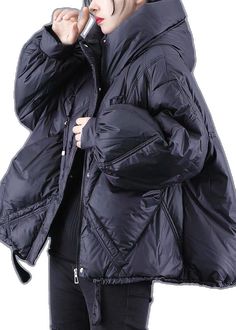 Streetwear Nylon Parka With Zipper Closure, Winter Puffer Jacket With Zip Fly, Winter Hooded Jacket With Zip Fly, Winter Zip Fly Hooded Jacket, Winter Hooded Jacket With Zip Closure, Winter Hooded Jacket With Zip Fly And Long Sleeves, Winter Long Sleeve Hooded Jacket With Zip Fly, Hooded Outerwear With Zip Fly For Winter, Hooded Winter Outerwear With Zip Fly