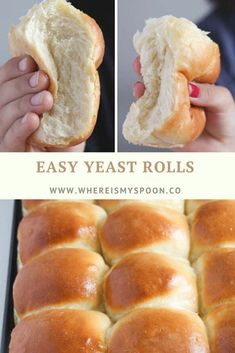 easy yeast bread rolls are the perfect side dish for hot dogs or sandwiches they're super soft and chewy