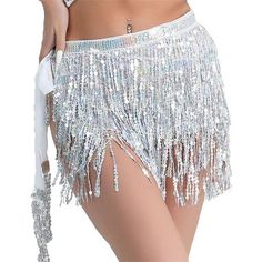 Category:Latin Salsa Dance; Embellishment:Paillette,Tulle; Fabric:Polyester; Gender:Women's,Girls'; What's in the box:Skirts; Style:Elegant,Glitters; Occasion:Performance,Party; Age Group:Adults,Teenager; Listing Date:07/17/2024; Production mode:External procurement; Length [Bottom]:; Trend Collections:BottomsSkirts Fringe Skirt Outfit, Rave Skirt, Belly Dance Skirt, Hula Dance, Tassel Belt, Performance Outfits, Sparkle Skirt, Hip Scarves