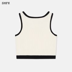 SMFK Compass Pixel Knitted White Vest Size Chart (CM) Shoulder Length S 66 31.5 M 70 33 L 74 34.5 Material: 96.2% Cotton, 3.4% Nylon, 0.4% Spandex Casual High-stretch Ribbed Knit Top, Casual Ribbed High-stretch Knit Top, Sporty Fitted Knit Tops, Sporty Stretch Knit Tops, Sporty Knit Fitted Tops, Fitted Knit Sporty Tops, Sporty Knit Tops For Winter, Casual White Seamless Knit Top, Casual Seamless Winter Top