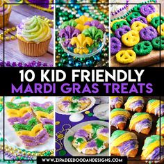 10 kid friendly mardi gras treats that are easy to make and so delicious