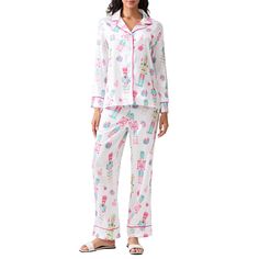 PRICES MAY VARY. Material: This 2024 Christmas Day 2 piece long sleeve button down print shirt and wide leg pants pajama lounge sets are made of polyester. Soft, breathable, lightweight, skinny, stretchy, bring a comfortable wearing experience. Y2k sleepwear set, Christmas outfits y2k, y2k pajama set Feature: Christmas nutcracker lounge sets, satin christmas pajamas, christmas 2 piece lounge set women, 2 piece silk stain pjs sets, y2k floral pj set, floral lounge set for women, long sleeve y2k p Women’s Christmas Pajamas, Amazon Pajama Sets, Pink Christmas Pjs, Nutcracker Pajamas, Preppy Pajamas, Y2k Sleepwear, Women Soldier, Cute Christmas Pajamas, Y2k Christmas