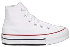 Cotton Sneakers For School In Summer, Summer School Cotton Sneakers, Trendy Converse Canvas Shoes In Cotton, White Converse Canvas Shoes For School, Converse Girls, Girls Converse, Rack Room, Room Shoes, White Converse