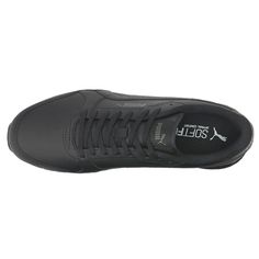 The timeless, legendary design of the ST Runner gets an update, with subtle tweaks to the upper and heel clip breathing a breath of fresh air into this trainer’s classic style..Synthetic leather upper.Lace up closure.CMEVA midsole.Rubber outsole.SKU: 38485511.Color: Black.Feature: Comfort Technology.Material: Faux Leather.Style: Lace Up Classic Running Shoes With Perforated Toe Box, Classic Running Shoes For Sports, Classic Walking Shoes With Ortholite Insole For Sports, Classic Leather Running Shoes With Boost Midsole, Classic Running Shoes For Light Sports, Slip-resistant Leather Low-top Running Shoes, Classic Synthetic Running Shoes For Jogging, Classic Leather Running Shoes For Light Sports, Classic Synthetic Running Sneakers