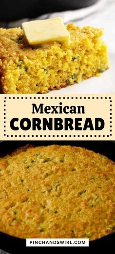 mexican cornbread is an easy and delicious side dish