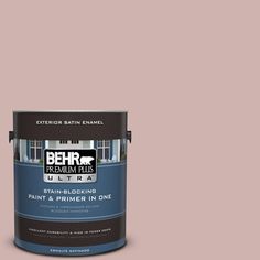 a gallon of behr premium plus ultra stain - blocking paint and primer in one