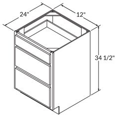 Drawer Base 12 Wide Maple Shaker Cabinet Blue Shaker Cabinets, White Shaker Cabinet, Gray Shaker Cabinets, 3d Kitchen Design, Free Kitchen Design, Shaker Style Cabinets, Rta Cabinets, Wood Frame Construction, Plywood Cabinets