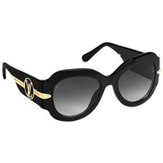 A Pair of Louis Vuitton Paris Texas Sunglasses Authentic With Receipt Case Box Etc Louis Vuitton's Paris Texas Range in Black and Gold the designs from this line are very sought-after. Rare edition which includes this gorgeous pair of sunglasses. The piece has a large round frame with LV motifs and equestrian detail on the arms Comes with pouch, glasses box, brand new dust cloth, LV box, ribbons, care info and receipt, unused gift tag A super item and complete so a wonderful gift to give or rece Louis Vuitton Glasses, Louis Vuitton Paris, Louis Vuitton Sunglasses, Paris Texas, Designer Glasses, Shield Sunglasses, Couture Vintage, Tech Fashion, Cool Sunglasses