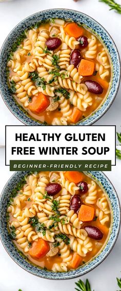 Image for Healthy Gluten Free Winter Soup Gluten Free Winter Soup Recipes, Healthy Soups For Winter, Gluten Free Soups, Needle In A Haystack, Winter Soup Recipe, Winter Soup, Comforting Soup, Veggie Dinner, Winter Soups