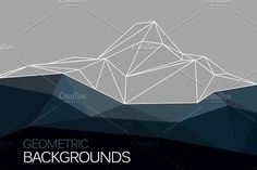 abstract geometric background with low polygonic shapes in grey and black colors, suitable to use as a backdrop or wallpaper