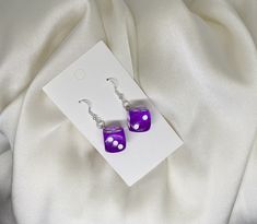 Handmade "Purple Cube earrings" The earrings are also available in Neon and Pink! You can wear them to anything you want! A PERFECT Present for Friends and Family! Cube Earrings, Presents For Friends, For Friends, Jewelry Earrings Dangle, Etsy Earrings, Dangle Drop Earrings, Porter, Dangle Earrings, Etsy Accessories