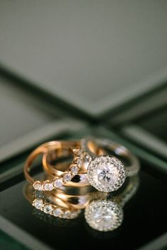 Photography: Caroline Frost Snowy Nyc, His And Hers Rings, Dream Wedding Ring, Nyc Wedding, Something Old, Here Comes The Bride, City Chic, Something Blue