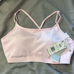 Nwt Sports Bra, Adidas, Size Medium Adidas Sports Bra, Adidas Pink, Adidas Sport, Pink Adidas, Adidas Women, Women's Intimates, Sports Bra, Adidas, Size Medium