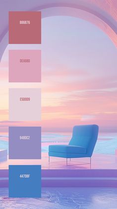 Colors:
B86B76
DEA6BD
E5D0D9
948DC2
447DBF Ethereal Interior, Serene Interior, Color Tips, Human Figures, Model Paint, Blue Chair