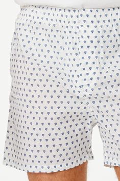 He’ll enjoy the soft comfort of this pair of boxer shorts that feature soft, breathable cotton construction and our classic Hearts print. Product Details 100% Cotton Machine Wash, Gentle Cycle Line Dry Made in India Tom is 6'1" and wears size M M Inseam: 4" Heart Boxers, Mens Dopp Kit, Womens Dress Tops, Hearts Print, Roller Rabbit, Casual Tunics, Good Posture, Swim Shop, Shipping Orders